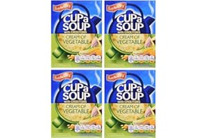 THE GREAT CANADIAN TEA COMPANY LTD. Bachelors Instant Cup A Soup Cream of Vegetable Flavour 4 Boxes