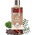Nat Habit - Back To Natural Secrets Everyday Men's Revital Summer Dasabuti Hair Oil For Hairfall & Dandruff Control, Scalp Massage With Fresh 16 Herbs, Castor, Coconut, Amla, 200ml