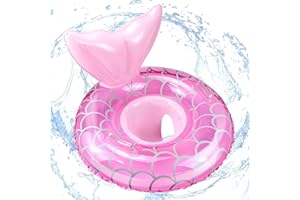 GEWDW Baby Swimming Ring Float, Inflatable Swimming Pool Float with Seat, Baby Swim Seat for 3-36 Months Toddler Children Baby Bath Swimming Float 6-12 Months