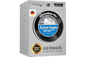 Bosch 8 kg 5 Star Fully-Automatic Front Loading Washing Machine (WAJ28262IN, Silver, AI active water plus, In-Built Heater)