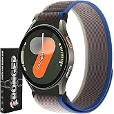 Rongep Travel Loop 20mm Kumaş Kordon Samsung Galaxy Watch FE/7/6/5/4 Serisi İ&ccedil;in (40mm/44mm) Terletmeyen Rahat ve Hafif Kayış