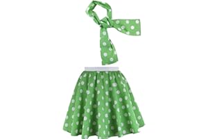 Brigitta Girls Polka Skirt and Scarf