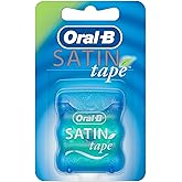 Oral-B Saten diş ipi, 25 m, diş i&ccedil;in plak &ccedil;ıkarıcı, taze temiz his, saten benzeri dokulu geniş bant, rahat kavrama, nane yeşi