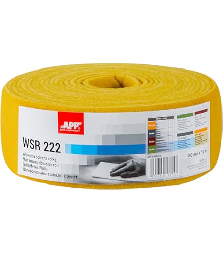 Rotolo Carta Abrasiva Lion Refinish - 115mm X 25 Metri, Grana 400 Per Carrozzeria - Foto 7