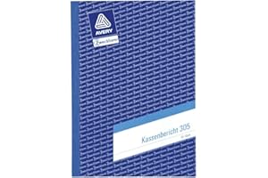 AVERY ZWECKFORM Avery 305 Blu, Bianco libro contabile