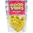Gift Republic Bath Pearls Good Vibes 20-Pack Citrus Scent Bath Oil Beads Pampering Gift Retro Spa Fun