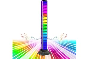 ‎LUMINKING LuminKing 3D LED Bar Licht: Synchronisiert mit Musik, Zeigt mehrere Lichtmuster für Stufen an, Geeignet für Party & Gaming, Wiederaufladbarer Akku mit USB, Sehr leicht und tragbar, RGB Farben