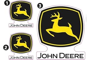 Rolly Toys Pegatina de John Deere para John Deere Minitrac Trailer y Snow Cruiser John Deere