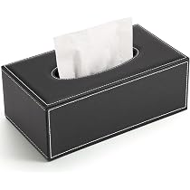 Zahari Home Sinatra Taschentuchbox Silber – 20,3 Cm Würfel Aus Kunstharz, Elegant Für Bad & Wohnzimmer