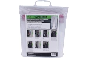 True Products 1 Zip Door Kit - Dust Stop Screen Door Pre-Assembled for easy installation.