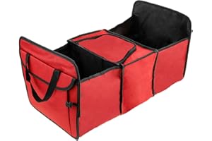 PrimeMatik - Organizador Plegable para Maletero de Coche. Bolsa Multiusos con Compartimento isotérmico