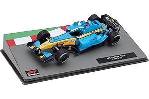 OPO 10 - Voiture Miniature Formule 1 1/43 Compatible avec Renault R24 - Jarno Trulli - 2004 - F1 FD049