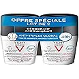 Vichy Homme 48H Antiperspirant Deodorant Anti-Marks Roll-On 2 x 50ml