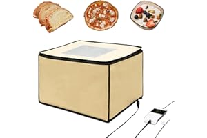 Bourske Brot Gärbox Sauerteig, Heizung Teigbox für Hobbybäcker Faltbare Bread Gärmaschine Einstellbare Temperatur und Timer mit deckel 30L