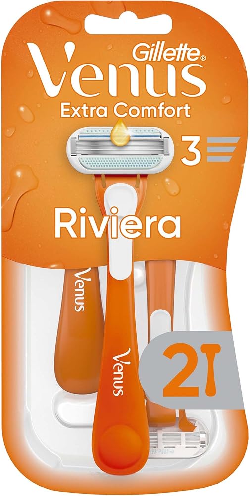 Gillette Venus Riviera Kullan At Kadın Tıraş Bıçağı 2'li