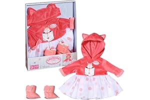 Baby Annabell, Ubranie dla lalek 43 cm, Deluxe Wiewiórka Tutu 43 cm, ciepła górna część ze spódnicą tiulową, 709733, Zapf Creation