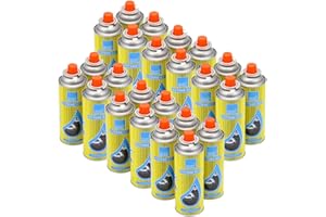 Taylor & Brown 28 Pack Butane Gas Bottles Canister Cartridge Canisters Cylinder | for Camping Stove Cooker, Heater, Barbecue or BBQ, Weed Burner, Kitchen Blow Torch