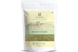 SAMYAM Brahmi Powder (Bacopa monnieri) - 1Kg Pack | for Memory, Intelligence and Concentration