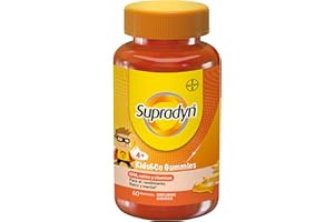 Supradyn Junior Gummies Multivitaminas para Niños con Vitaminas, Omega 3, Coenzima Q10 y Colina, 60 Gummies