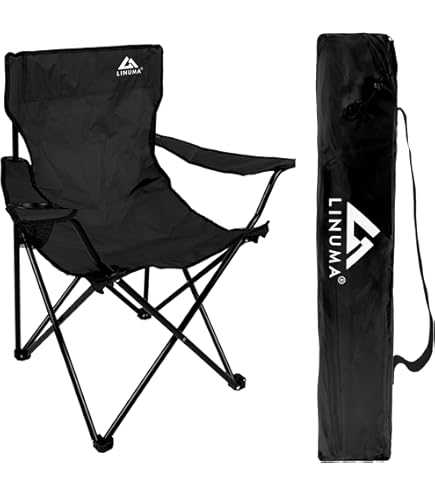 Sedia pieghevole Wecamp Pirlo 55 x 52 cm grigio - Berger Camping