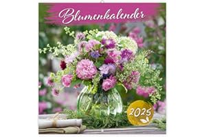 Trötsch Broschürenkalender Blumenkalender 2025: Wandplaner