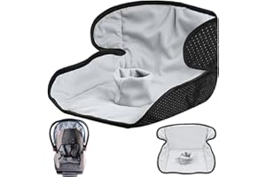 FAELNK Almohadilla Protectora Universal para Asiento Infantil para Orinal Almohadilla para Asiento Infantil para Entrenamiento Protección contra Fugas de Pañales para Viajar y Salir (Gris)