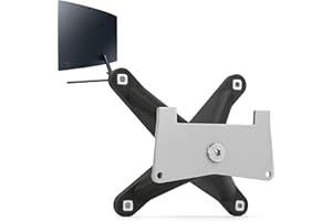 3IDEE Adaptador VESA compatible con Monitor Samsung (U32R590, U32R591, U32R592, LU32R590, 32UR59C y más ...) Soporte VESA 75x75 mm - Soporte monitor sin VESA - Para montaje en un soporte de monitor