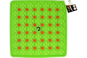 Holland Animal Care Excellent Tapis de Fouille pour Chevaux 50 x 50 cm – Jouet et Tapis d’Alimentation pour Chevaux – Tapis de flairage Contre l’Ennui – Convient à Tous Les Chevaux – Vert