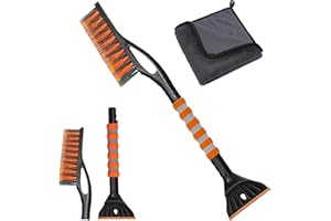 KGJAXF 1 Set Ice Scraper for Car Windscreen, Snow Brush for Car, Windscreen Scraper, Car Snow Brush, Snow Shovel, Long Handled Ice Scraper, Car Ice Scraper Non Scratch for Cars & Trucks