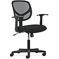 HON basyx Swivel Mid Back Mesh Task Chair with Arms - Ergonomic Computer/Office Chair (HVST102)