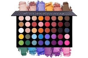 BEAUTY GLAZED Kolorowe cieni do powiek Kontur Makijaż Paleta Metalowych cieni do powiek Makijaż Matowy Shimmer 40 Kolorów Wysoko napigmentowany Profesjonalny Ciepły Naturalny Brąz, Neutralny Dym Kosmetyki