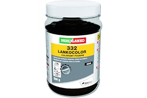 Parexlanko 332 LankoColor pulverfärg – svart – för murbruk och betong, cement, kalk eller gips – långvarig hållbarhet – 900 g