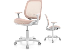 FANTASK 360° vridbar barnskrivbordsstol, 43–55 cm sitthöjd justerbar