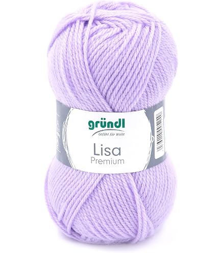 Fil à Tricoter Gründl Acrylique - Néon Vert - 3.5-4.5 Mm - 150m/50g