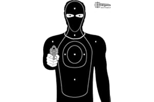 Cibles criminelles - 50 x 70 cm - Papier 120 g/m²