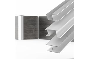 ‎PRIMA RENOVIERUNGS-SYSTEME Prima Renovierungs-Systeme Sockelverbinder für 19mm Sockelblenden | Ideal für Küchen Sockelblende (150 mm - 90 GRD, Silber)