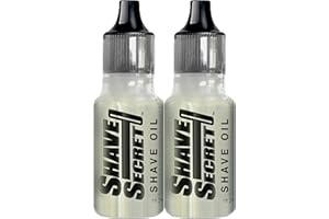 SHAVE SECRET SHAVING OIL- THE BEST SHAVE EVER! 18.75ML(2 Pack) by Shave Secret