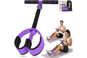 Upgraded Pedal Resistance Band with Handles, Foot Pedal Resistance Bands for Women, Core Abs Leg Training, Exercise Bands for