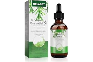 MELARQT Hair Essential Oil, Rosmarinöl Haare, Rosemary Oil for Hair, Bio Rosmarin Öl für die Pflege der Haare, Ätherisches Rosmarinöl für Männer und Frauen