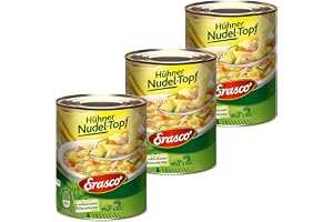 Erasco höns nudelkruka delikat kycklingkött med nudlar 800 g 3-pack