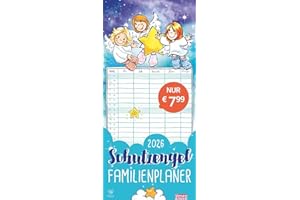 times&more Zauberwesen Familienplaner 2026: Das süße Design und die 5 Spalten machen ihn zum perfekten Kalender für Familien. Praktischer ... times&more (Familienplaner Heye)