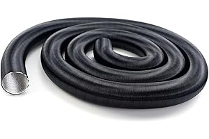 WUYANGCUN Tubo flessibile in alluminio per gas di scarico, diametro 60mm, lunghezza 300cm, canale di riscaldamento per riscaldamento diesel Webasto Planar, auto, furgoni, camion