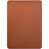 Comfyable Laptop Kılıfı 15 in&ccedil; MacBook Air 15" M3 Pro/Max 2024 A3114 &amp; M2 2023 A2941 ile Tam Uyumlu, Suni Deri Kılıf Kılıf, K