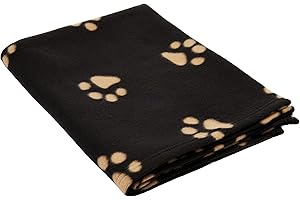 Trixie Manta para Perros y Gatos - Manta Suave y Cálida para Mascotas - Beany 100x70 cm Burdeos