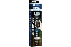 Fluval AquaSky 2.0, LED Beleuchtung fuer Suesswasser Aquarien, 38 - 61 cm, 12 W