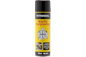 Tetroseal Wax Oil Black 500ml Aerosol