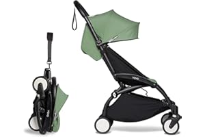 Babyzen YOYO² Buggy 6+ - Passeggino, telaio nero e menta piperita
