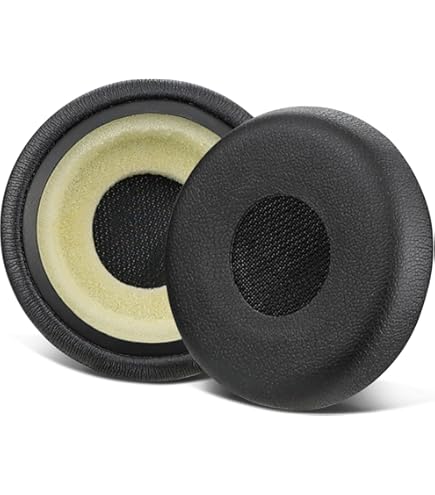 Cuscinetti Auricolari Di Ricambio Per Cuffie Jabra Evolve 20, 20se, 30, 30II, 40, 65, 65, 65, In Schiuma, Compatibili Con Cuffie Jabra Evolve 20 30 40 65 (auricolari Neri - Foto 5