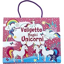 Set Colori Hot Bee Unicorno Per Bambine - 45 Pezzi, Astuccio Portatile, Pennarelli Lavabili - Foto 2