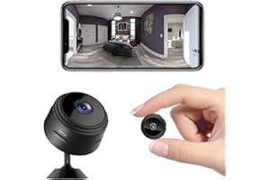 EFANCY Mini Camera Espion sans Fil Invisible 1080P Caméra de Surveillance WiFi Interieur/extérieur sans Fil Micro Caméra Espion a Distance Discrete Enregistreur Spy Cam Cachée avec Détection de Mouvement